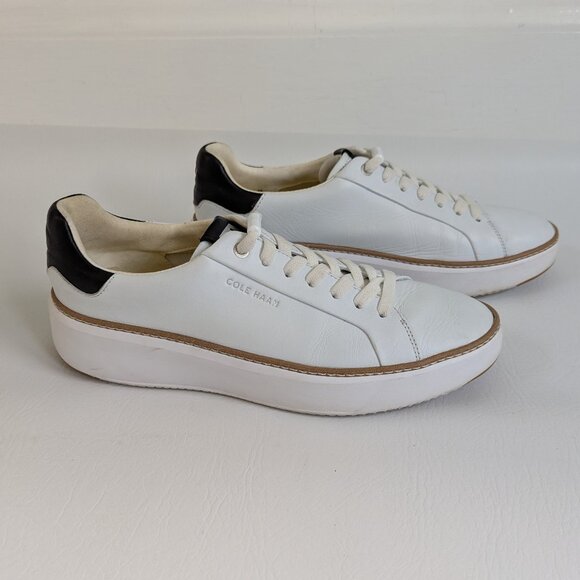 Cole Haan Men's Grand Pro Topspin Sneaker Size 9B White - Picture 1 of 8